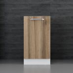 Minar Mutfak Dolabı Alt Modül, Dore Beyaz, 45Cm