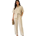 Minası Butik VİNTAGE BOHEME GÖMLEK (TAŞ, M)