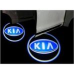 Minçi Garage Kia (Mavi) Mesafe Sensörlü Kapı Altı Logo