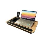 Minderli Laptop Sehpası - Telefon Ve Tablet Bölmeli