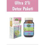 Mindivan 2'li Detox Bitki Çayı Paketi Lepi Form ve Stick Çay - French Press