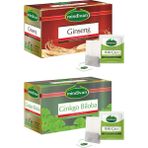 Mindivan Ginseng ve Ginkgo Biloba Süzen Poşet Çay Set