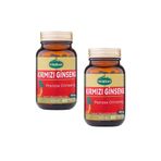 Mindivan Kırmızı Ginseng Ekstraktı 60 Kapsül Panax Ginseng Red Ginseng X2 Adet