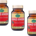 Mindivan Kırmızı Ginseng Ekstraktı 60 Kapsül Panax Ginseng Red Ginseng X3 Adet