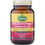 Mindivan Krill Oil & Omega 3 + Coenzyme Q10