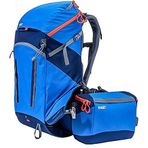 Mindshift Gear ROTATION180 Horizon Tahoe Blue Outdoor Sırt çantası (Fotorucksack, yürüyüş sırt çantası) için döner bel çantası (büyük) bir DSLR-veya DSLM-kamera ve (Mavi/Siyah)