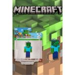 Minecraft 3D Figür Anahtarlık - Zombie Steve Model 15 - Standart