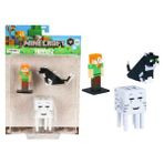 Minecraft 3D Toppeez 3’lü Figür Seti S2 - Slime-Bee-Wither Skeleton