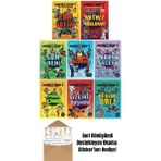 Minecraft 8 Kitap Set + Okuma Sticker'ları
