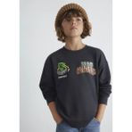 Minecraft Baskılı Antrasit Sweatshirt 6S10129-70087
