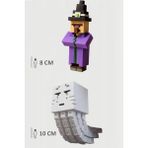 Minecraft Cadı ve Ghast Figür