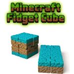 Minecraft Çim Blok Stres Küpü/fidget Cube/sonsuzluk Küp
