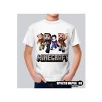MINECRAFT Çocuk Siyah T-shirt Model77