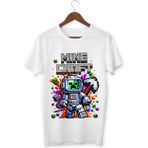 Mınecraft Çocuk Yetişkin Beyaz T-Shirt Unisex Çocuk Tişört - 0 Beyaz - 4 Yaş