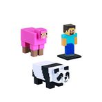 Minecraft Model 3 3d Toppeez 3'lü Figür Oyuncak Seti Mc2220