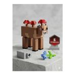 Minecraft Mooshroom (Mantarlı İnek) 3D Figür - Hareketli Eklemli Nadir Hayvan Figürü