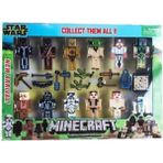 Minecraft Oyuncak Minecraft 23 Parça Aksesuarlı Star Wars - Renkli