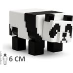 Minecraft Panda Siyah Figür