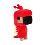 Minecraft Parrot Papağan Peluş Oyuncak 20 CM kirmizi