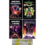 Minecraft Roman Serisi 4 Kitap Set / Kızıltaş Şatosu+Kayıp Günlük+Ejderha+Cennet Testleri