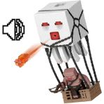Minecraft Sesli Minecraft Filmi Blast Attack Ghast Aksiyon Figürü Oyun Seti JFB69 - Renkli