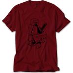 Minecraft Sketcky Steve Kırmızı Tişört - 2XL