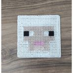 Minecraft Temalı Bardak Altlığı - Sheep