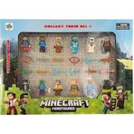 Minecraftt Oyuncak Figürleri 12 Figürlü Oyuncak Set Legoo Uyumlu 23 Parça Minecraft