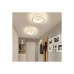 MİNEL DEKOR LED LIGHTING Minel Dekor Daire 20cm Plafonyer A++ Ledli Modern Avize Koridor Hol Aydınlatma Beyaz Işık