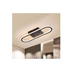 MİNEL DEKOR LED LIGHTING Minel Dekor Oval -35-15cm Plafonyer A++ Ledli Modern Avize Koridor Hol Aydınlatma Beyaz Işık