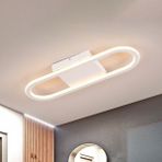 Minel Dekor LED Lıghtıng Minel Dekor Oval -35-15CM Plafonyer A++ Ledli Modern Avize Koridor Hol Aydınlatma - Beyaz