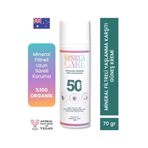 Minela Care Antiaging Organik Mineral Filtreli Yüz Güneş Kremi SPF 50 70gr