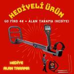 Minelab Go Find 44 Altin Dedektoru + Hediye Alan Tarama Makinasi