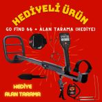 Minelab Go Find 66 Define Dedektoru + Hediye Alan Tarama