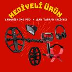 Minelab Vanquish 540 Pro Dedektor + Hediye Alan Tarama
