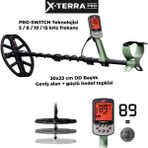 Minelab X-Terra Pro Izmit Dedektör IP68 Su Geçirmez Metal Altın Define Arama Dedektörü - Uzunluk: 138 cm açık / 63 cm kapalı