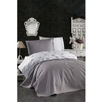 Minelya Home Collection 5 Parça Lastikli Çarşaflı 3d Kelebek Desenli Çocuk Odası Pamuklu Tek Kişilik Gri Nevresim Takımı