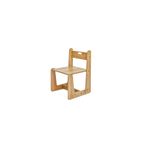 minerakids 2-4 Yaş Turna Model Ahşap Montessori Aktivite Oyun Çalışma Sandalyesi (1 Sandalye)