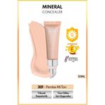 Mineral Concealer Spf 15 Yoğun Kapatıcı Metal Başlıklı Göz Altı Kapatıcısı - 201 Açık