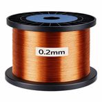 MinervaDynamics Emayeli Bakır Tel, 0.2mm (AWG 32), 100m, C Sınıfı 200 Derece Termal Dayanım, IEC Standartlarına Uygun