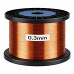 MinervaDynamics Emayeli Bakır Tel, 0.3mm (AWG 28), 400m, C Sınıfı 200 Derece Termal Dayanım, IEC Standartlarına Uygun