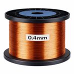 MinervaDynamics Emayeli Bakır Tel, 0.4mm (AWG 26), 100m, C Sınıfı 200 Derece Termal Dayanım, IEC Standartlarına Uygun