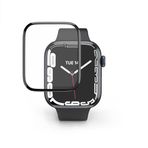 Minesk Apple Watch ile Uyumlu Nano-PPF Ekran Koruyucu Tam Kaplayan Tasarım ve Güçlü Yapışkan (45 MM)