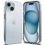 Minesk iphone 15 Plus - 14 Plus ile Uyumlu SuperMatt Serisi Arkası Parmak izi Tutmayan Sert Mat Polikarbonat Kenarları Tpu Silikon Metal Tuşlu Premium Şeffaf Kılıf Kapak (Klasik, 15 Plus -14 Plus)