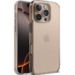 Minesk iPhone 16 Pro Max ile Uyumlu Mat Şeffaf Kılıf Parmak izi Bırakmayan Mat Arka Kısım ve Ultra Şeffaf Kenarlar Silikon Kılıf Kapak (Klasik, 16 Pro Max)