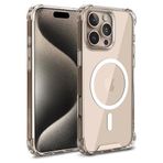 Minesk iPhone 17 Pro Max için MagShield Serisi MagSafe ile Uyumlu Köşe Korumalı Şeffaf Hybrid Kılıf Ultra Güçlü Manyetik Çember ve Kristal Berraklığında Materyal Premium Kalite Kılıf (17 Pro Max)