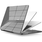 Minesk MacBook Pro 16 inch case M5 Pro/Max (2026) M4/M3/M2/M1 Pro/Max (2024-2021) A3429 A3428 A3403 A3186 A2780 A2485 Clear Koruyucu Kılıf (Koyu Şeffaf, 16 inç Pro Serisi)