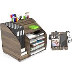 Mingitav Design OTTO Fx-xl Modest - 2 Renk - A4 Evrak Rafı Masaüstü Organizer design_otto_fx_XL_Modest (Ceviz)