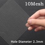 Mingjin Shop 1 10MESH 2,3 mm Stili 50CM x 100CM cm Paslanmaz Çelik Hasır Filtre Filesi Metal Ön Tamir Düzeltme Mesh Filtrasyon Dokuma Tel Elek Sac Elek Filtresi (Yurt Dışından)