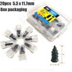 Mingjin Shop 1 20 Adet Küçük Stil Adet Motosiklet Vakum Lastik Tamir Çivi Araba Scooter Bisiklet Evrensel Tubeless Kauçuk Çiviler Lastik Delinme Tamir Aksesuarları (Yurt Dışından)